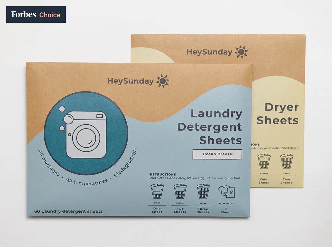 Laundry Detergent & Dryer Sheets Kit