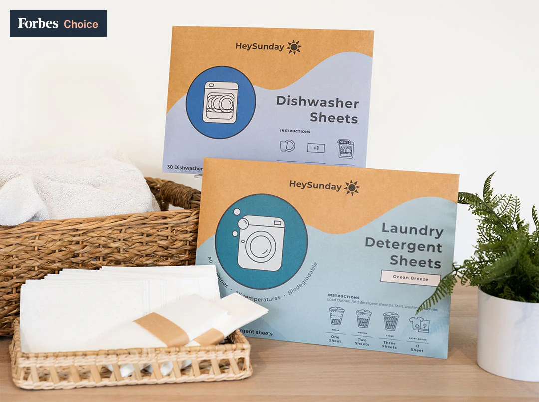 Laundry & Dishwasher Detergent Sheets Kit